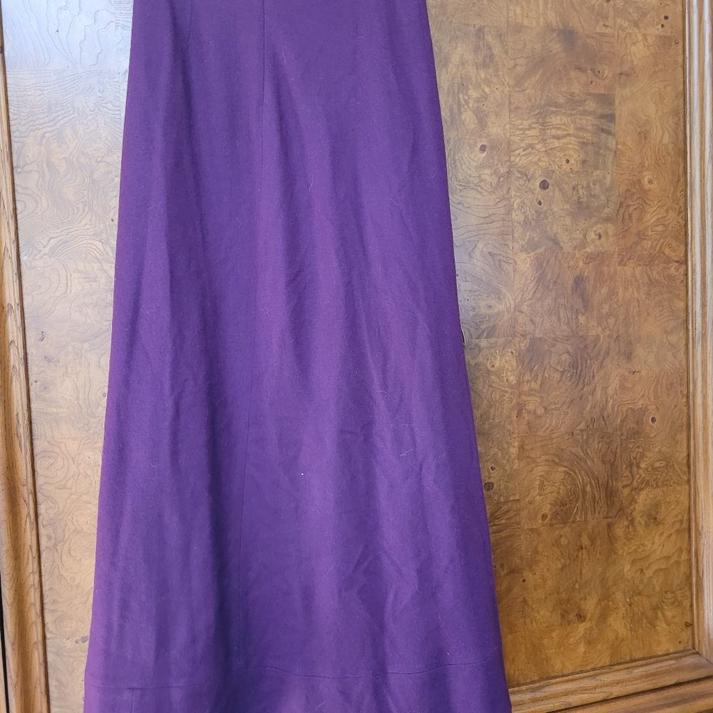 Atsuro Tayama Green Label Plum Skirt, Small, Italian 40, French 36